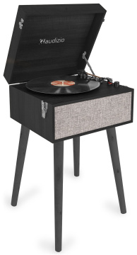 Audizio Fremont Record player with stand black