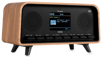 Audizio Desio DAB radio light wood