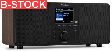 Audizio Genua DAB+ Stereo radio wood B-Stock