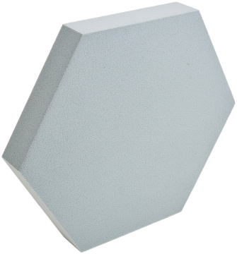 Pyramid Hexagon Grey