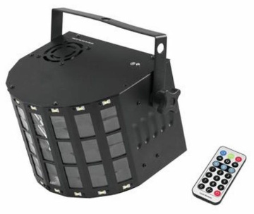 Eurolite LED DERBY 4x 3W a 16x 0,5W SMD DMX, paprskový efekt
