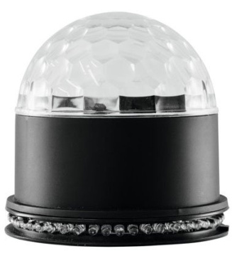 Eurolite LED Half Ball 3x 1W RGB, paprskový efekt