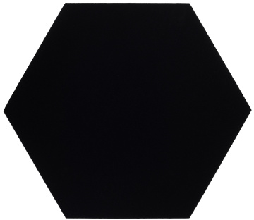 Pyramid Hexagon Black