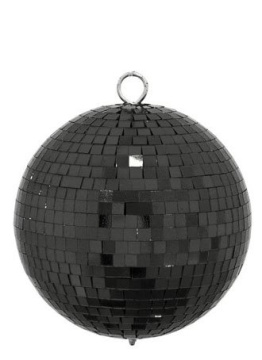 Eurolite Zrcadlová koule 15 cm, černá