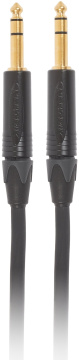 Bespeco Alpha Instrument Cable Neutrik Jack TRS 3 m