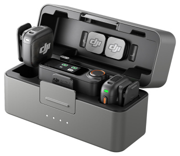 DJi Mic 3 (2 TX + 1 RX + Charging Case)