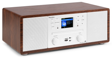 Audizio Avola Digital music system CD/BT/DAB+/Internet white