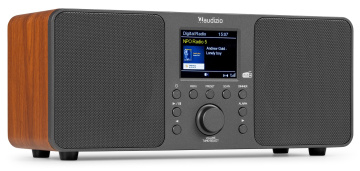 Audizio Genua DAB+ Stereo radio dark grey