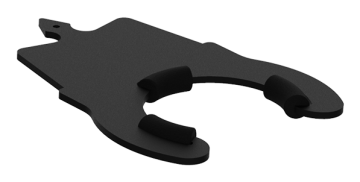 Humpter CUBE Microphone Holder Black