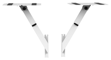 Humpter CUBE Side Shelves 90 White