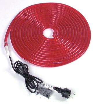 Eurolite Rubberlight 5, červený, 5m