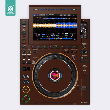 Doto Design Skin CDJ-3000X Mash-Up Espresso