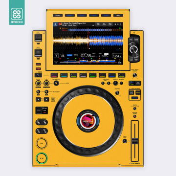 Doto Design Skin CDJ-3000X FULL COLORS Dark Yellow