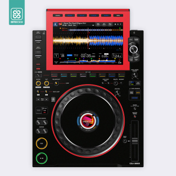 Doto Design Skin CDJ-3000X COLORS DVS Red