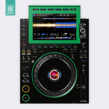 Doto Design Skin CDJ-3000X COLORS DVS Green