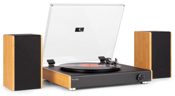 Audizio RP335BB Vintage gramofon s reproduktory, bamboo
