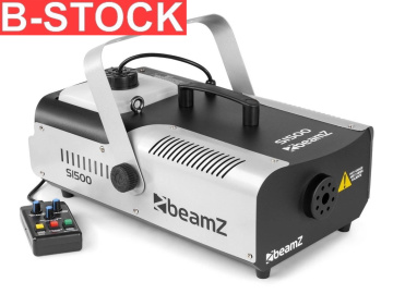 BeamZ BeamZ S1500 Výrobník mlhy DMX s časovým ovladačem B-Stock