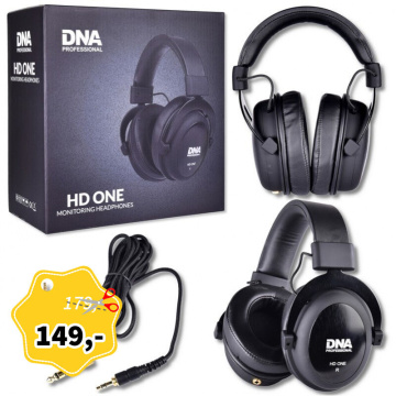 DNA HD ONE náhlavní studiová uzavřená sluchátka
