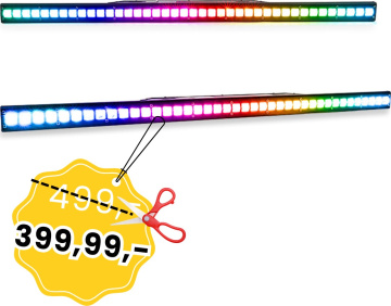LIGHT4ME LED WALL 40x3W RGB osvětlovací lišta