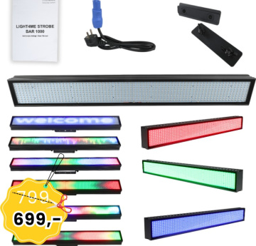 LIGHT4ME STROBE BAR 1000 RGB osvětlovací lišta