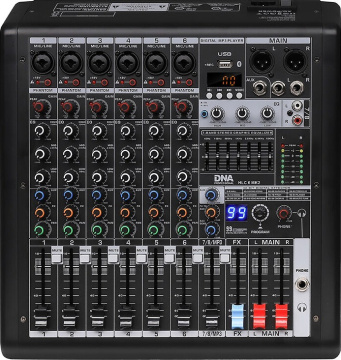 DNA HLC 6 MK2 analogový mixážní pult 6 kanálů U