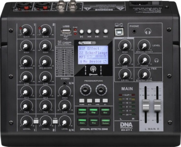 DNA MIX-EFF 4 analogový mixážní pult 4 kanály US