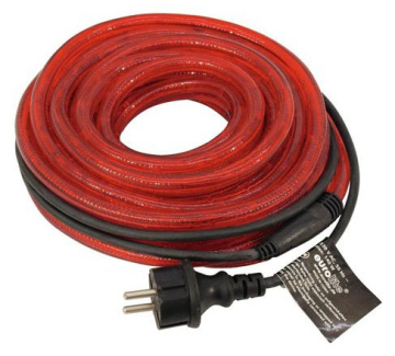 Eurolite Rubberlight 9, červený, 9m