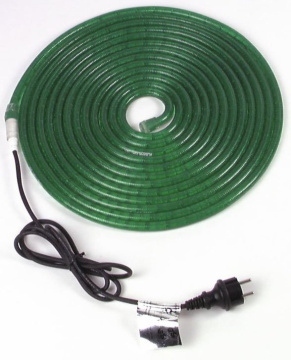 Eurolite Rubberlight 9, zelený, 9m