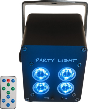 LIGHT4ME ACCU PAR 4x3W reflektor akumulátorový