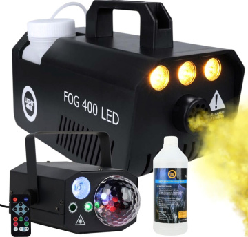 LIGHT4ME GIG SET 1 výrobník mlhy 400W LED kapalina