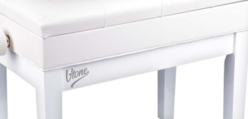 V-TONE LAVICE 2 WH k pianu s úložným prostorem BÍLÁ