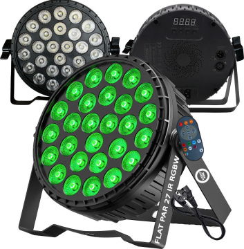 LIGHT4ME FLAT PAR 27 IR RGBW PAR