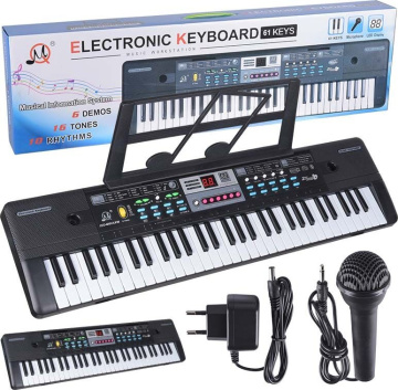 MQ 601 UFB KEYBOARD klávesy varhany s mikrofonem d