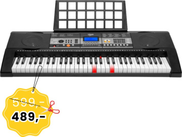 V-TONE VK 500-61L keyboard klávesy varhany pro děti