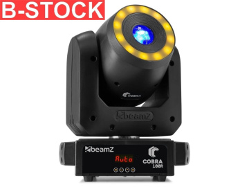 BeamZ Cobra 100R Spot 100W Moving Head with Ring B-stock
