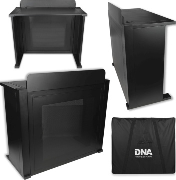 DNA DJ BOOTH MESH BK DJ stanoviště stůl černý sta