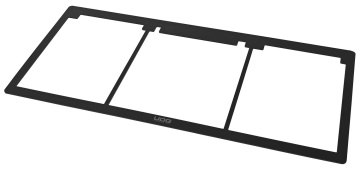 UDG Ultimate Set AlphaTheta CDJ-3000X/Pioneer DJ DJM-A9 Faceplate Black