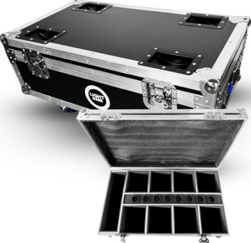 LIGHT4ME ACCU PAR 6x10W CASE 8v1 přepravní kufr