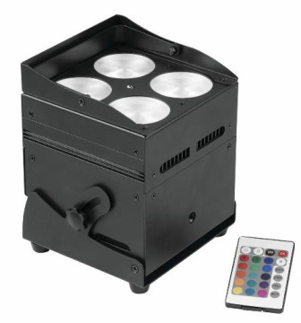 Eurolite LED AKKU TRUSSLIGHT 4x8W QCL QuickDMX, IR, dobíjecí baterie
