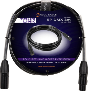 Accu Cable Tour Link 5P DMX 3m