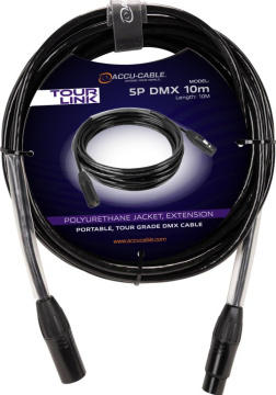Accu Cable Tour Link 5P DMX 10m