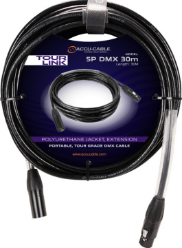 Accu Cable Tour Link 5P DMX 30m