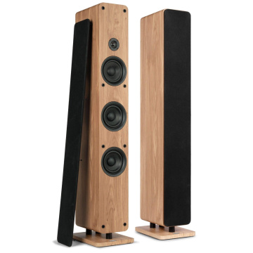 Audizio Arco pasivní HiFi set reproduktorů - Sloupové podlahové reproduktory - 320 W - Vzhled dřeva