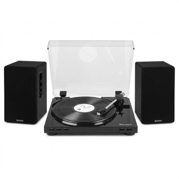 Audizio RP310 gramofon HiFi set se 2 regálovými reproduktory - Bluetooth - 80W