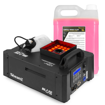 BeamZ BLAZE1200 Set s CO2 náplní 5L