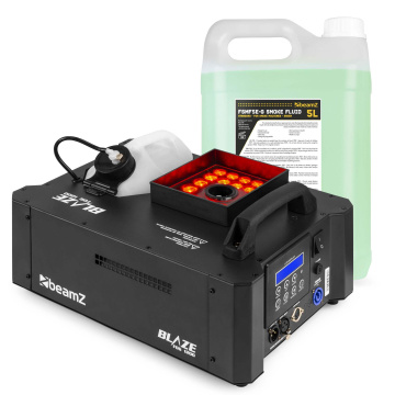 BeamZ BLAZE1200 Set se standardní náplní 5L