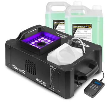 BeamZ BLAZE1800 Set se standardní náplní 10L