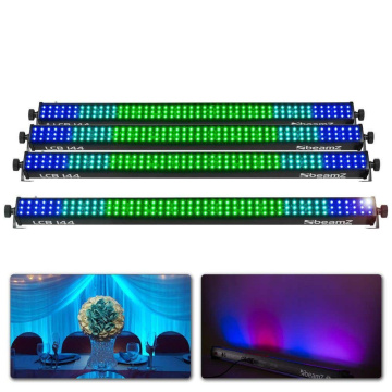 BeamZ LCB144 MKII Set 4ks s kabely