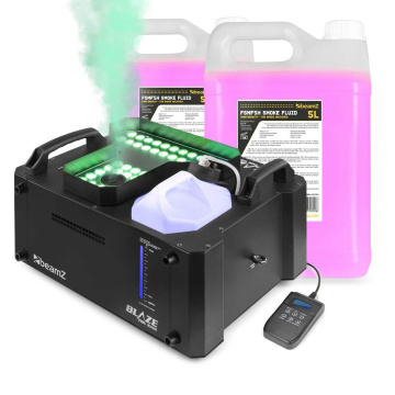 BeamZ BLAZE3500 Set s náplní s vysokou hustotou 10L