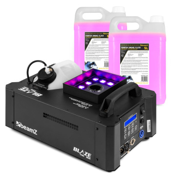 BeamZ BLAZE800 Set s náplní s vysokou hustotou 10L